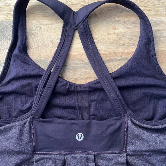 Lululemon Power Technique Tank Top - Purple SIZE 8 - Picture 9 of 10